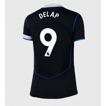Billige Fotballdrakt Chelsea Liam Delap #9 Replika Tredjedrakt Dame 2025-26 Kortermet